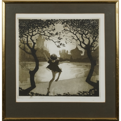 2524 - Henriette Willebeek le Mair (1899-1966) - Baroness van Tuyll van Serooskerken, a 20th century aquati... 