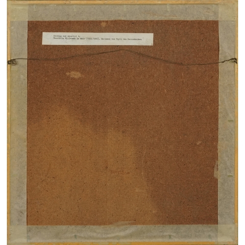 2524 - Henriette Willebeek le Mair (1899-1966) - Baroness van Tuyll van Serooskerken, a 20th century aquati... 