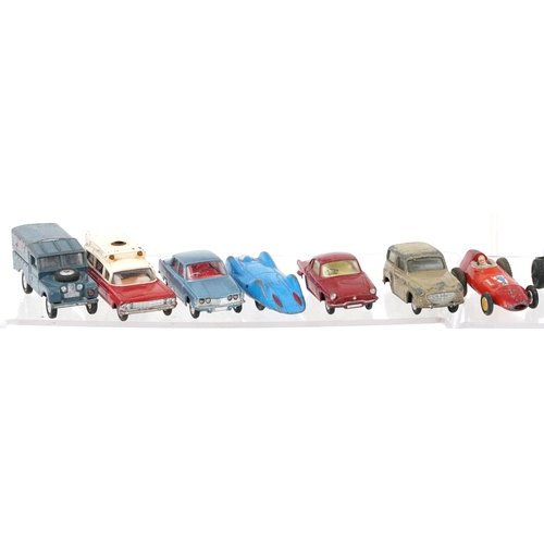 724 - Vintage and later diecast vehicles, predominantly Corgi and Dinky, including military vehicles and a... 