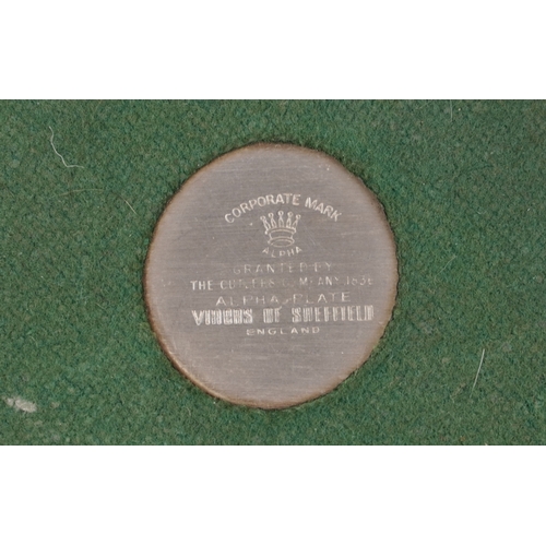 1616 - A small collection of silver plated items including an oval tray, teapot, cocktail shaker, wine coas... 