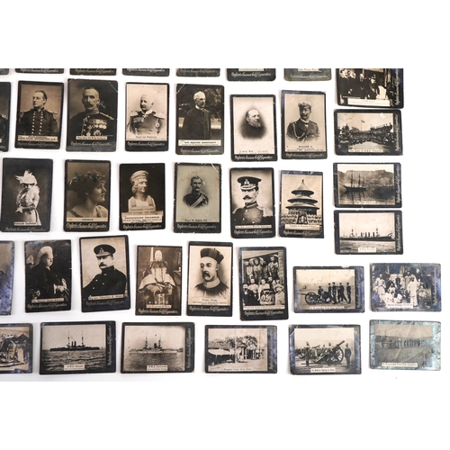 1300 - A collection of Ogden's Guinea Gold cigarette cards including a young Winston Churchill, Queen Victo... 