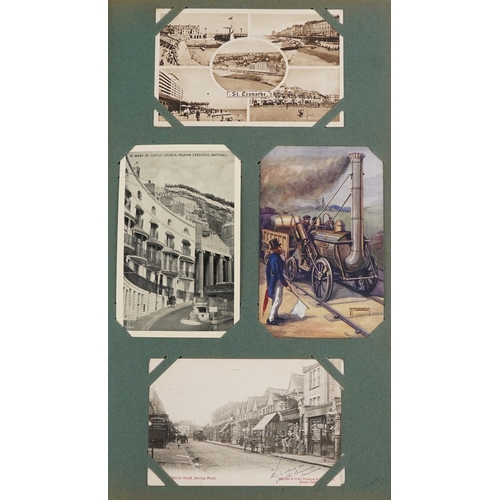 1288A - Edwardian and later postcards and greetings cards including The Coronation of George V, prints of wa... 