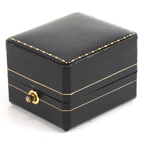 3291 - An 18ct gold diamond solitaire ring, the diamond approximately 3.80mm in diameter, size P (Broken), ... 