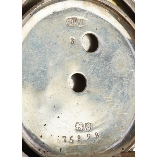 3392 - Three vintage pocket watches comprising two ladies silver open face pocket watches and a gentlemen's... 