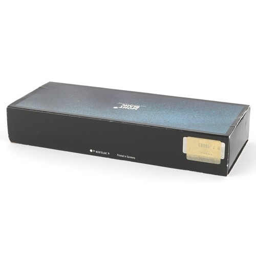 60 - Montblanc, a Montblanc Meisterstuck propelling pencil with box, numbered KH1101828, 14cm in length.