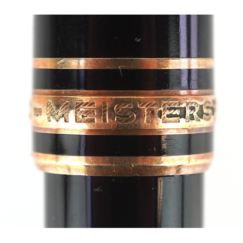 60 - Montblanc, a Montblanc Meisterstuck propelling pencil with box, numbered KH1101828, 14cm in length.