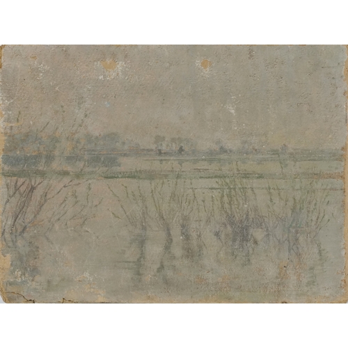 2544 - Roderic O'Conor - Full length female nude, 20th century Irish school watercolour on paper, unframed,... 