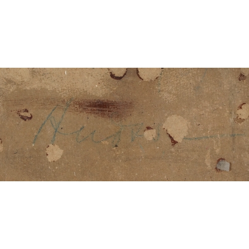 2544 - Roderic O'Conor - Full length female nude, 20th century Irish school watercolour on paper, unframed,... 