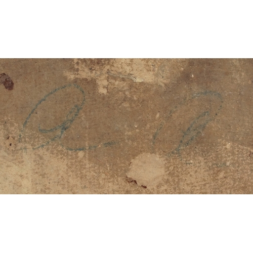 2544 - Roderic O'Conor - Full length female nude, 20th century Irish school watercolour on paper, unframed,... 