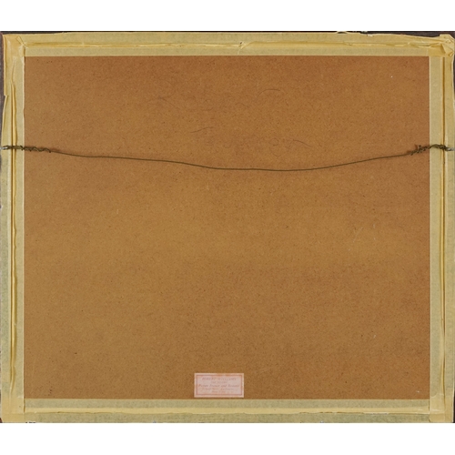 2335 - Robert Tavener - Buckingham Palace no. 4, 20th century artist's proof print, framed and glazed, 43cm... 