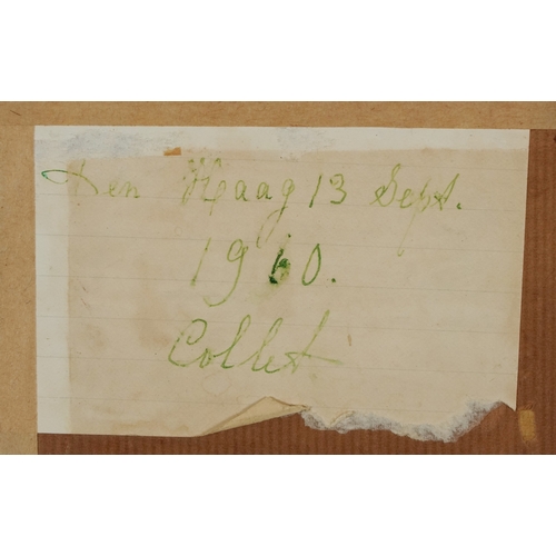 2430 - After Jan Toorop - The Prayer, 20th century continental school pencil on paper, framed and glazed, 2... 