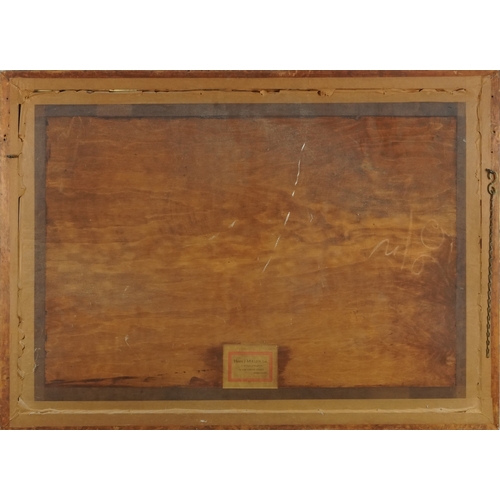 2278 - B. W. Leader - A Fine Autumn Morning, early 20th century British school Fine Art Trade Guild pencil ... 