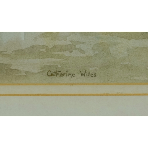 2515 - Catherine Wiles - November Morning, Littlestone, 20th century British school watercolour on paper, f... 