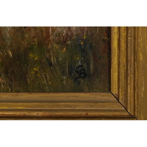 2456 - C. B. Summers - Romney Marsh, Kent, late 20th century British school oil on canvas within a gilt fra... 