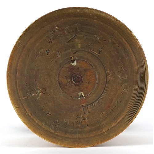 2807 - A British military World War I trench art tobacco box with hinged lid and Egypt Lincolnshire cap bad... 