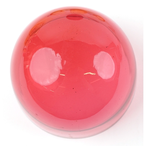 1505 - 20th century art glassware including a slag glass candlestick, frosted glass knife rests and a large... 