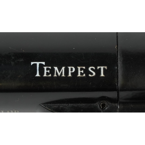 1380 - A vintage Webley & Scott Tempest .22 cal air pistol with box, 21cm in length.