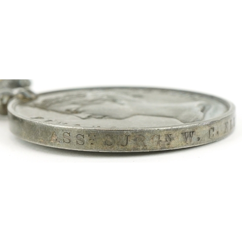 2638 - A Queen Victoria Indian Mutiny medal awarded to Assistant Surgeon W.C.Elliott 4th Madras Cavalry wit... 