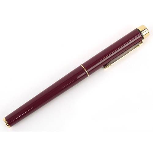79 - A Sheaffer Prelude fountain pen having a 14ct gold nib, with box.