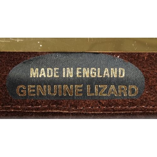 1018 - A group of vintage ladies handbags including a snakeskin, lizard skin and an Art Deco style beaded p... 