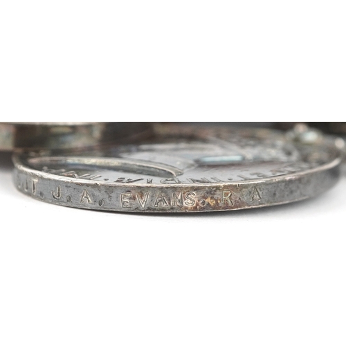 2656 - A British military World War II medal group awarded to MAJOR.J.A.EVANS.R.E.M.E including MBE, Genera... 