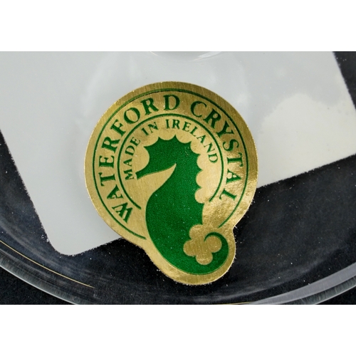 665 - A set of six Waterford Crystal Colleen claret glasses, 12cm high.