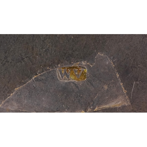 3570 - William Vincent, a George III silver caddy with lockable hinged lid, London 1788, 13.5cm high, 435.5... 