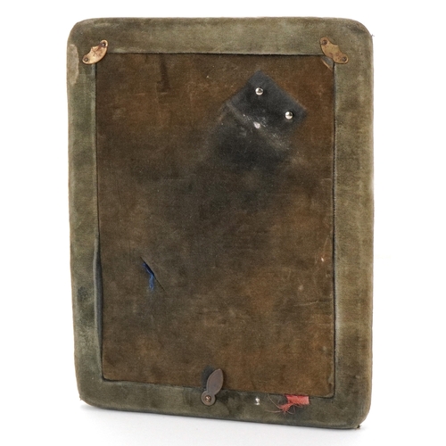 3639 - John Bull Ltd., an Art Nouveau style embossed silver photo frame, London 1988, 23.5cm x 18cm, apertu... 