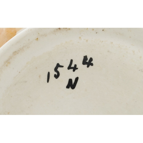 670 - Victorian teaware including Brownhills bamboo design teapot and jugs together with copper coloured l... 