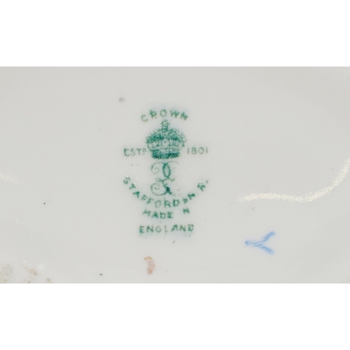 1678 - Early 20th century pottery including a Doulton Burslem and Mintons transfer printed platters and a C... 