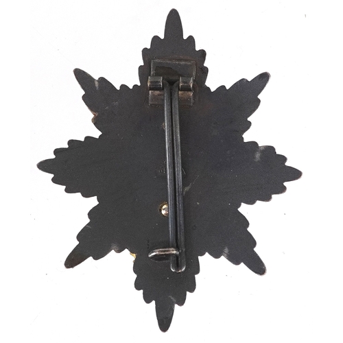 2716 - A German military interest enamelled Field Honour badge/Hamburg Cross.