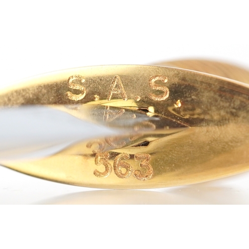 2842 - A limited edition SAS Commando knife by Crown Swords with certificate of authenticity numbered 563/1... 