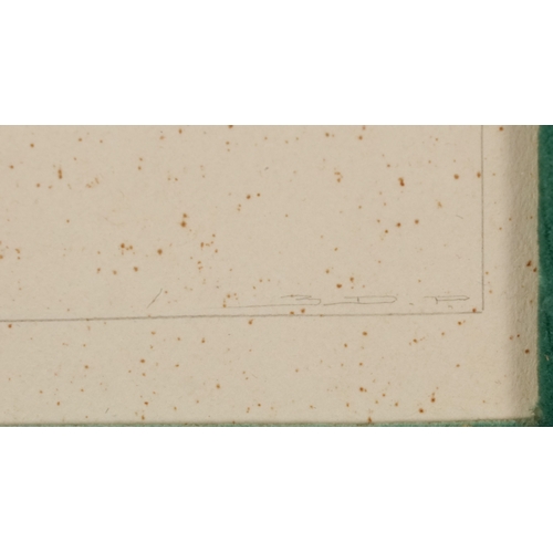 2450 - B. D. P - Costume designs, a pair of early 20th century continental school lithographs, indistinctly... 