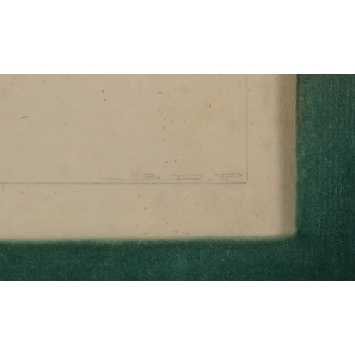 2450 - B. D. P - Costume designs, a pair of early 20th century continental school lithographs, indistinctly... 