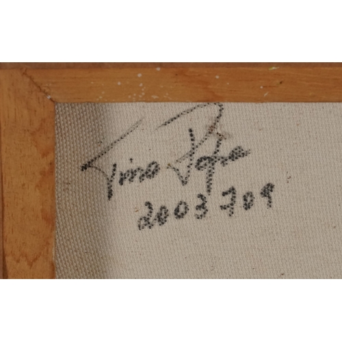 2451 - Tina Pope - A pair of still life bowls of fruit, 20th century British school, within a gilt frames, ... 