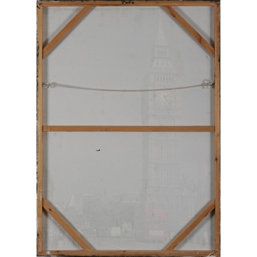 2568 - Clive Fredriksson - Male and female Viking warriors, Modern British school oil on canvas, unframed, ... 