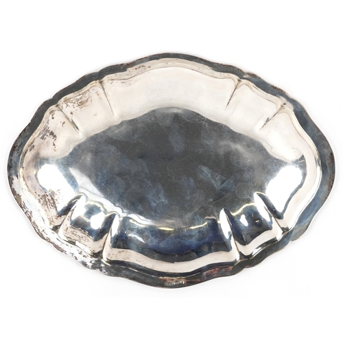 3567 - An American sterling silver entrée dish and cover, stamped M Levy Sterling, 29cm wide, 1095.0g.