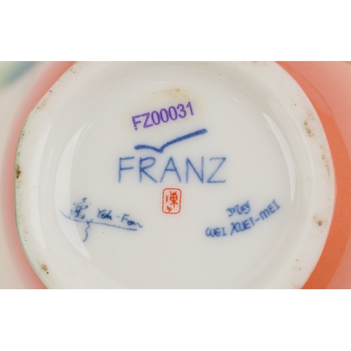 1767 - A collection of Art Deco china including a Franz porcelain tea cup and saucer, an Osborne part tea s... 