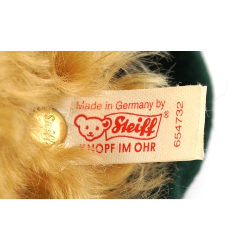 718 - Two Steiff limited edition collectable teddy bears with boxes and certificates comprising the Steiff... 