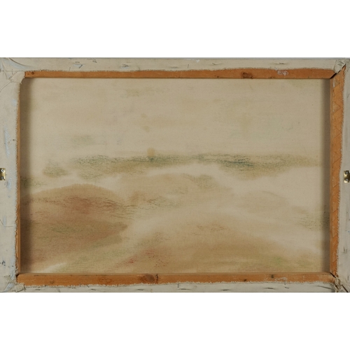 2262 - Donna Southern (Eastbourne 1960-2024) - Abstract composition, oil on canvas, unframed, 91cm x 61cm.