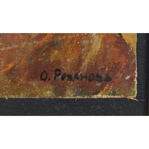 2531 - **WITHDRAWN**Olga Rozanova - (1886-1918) - Still life, early 20th century Russian school oil on canv... 