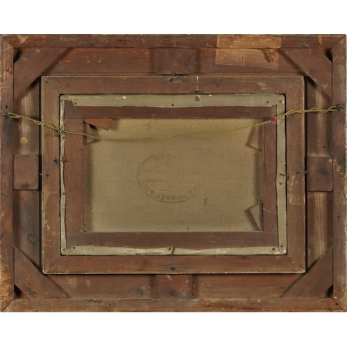 2533 - W. Michel Fuller - Cottage garden, 20th century British school oil on canvas, framed and glazed, 24c... 