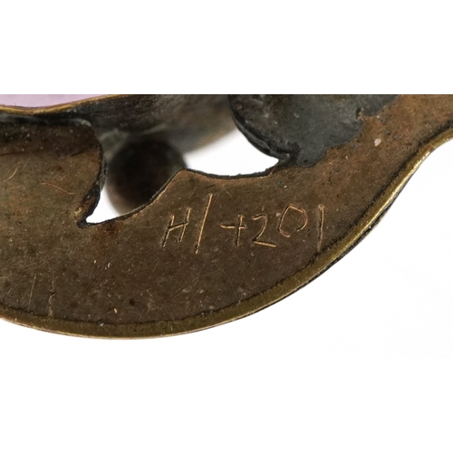 3270 - Antique and later jewellery including an agate compass pendant, a turquoise cluster brooch and stick... 