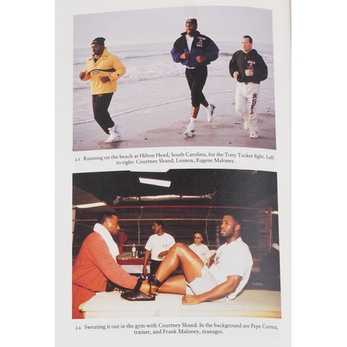 1409 - Lennox Lewis with Joe Steeples, a signed  Autobiography of The WBC Heavyweight Champion of the World... 