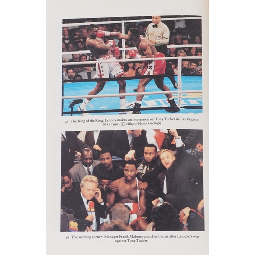 1409 - Lennox Lewis with Joe Steeples, a signed  Autobiography of The WBC Heavyweight Champion of the World... 