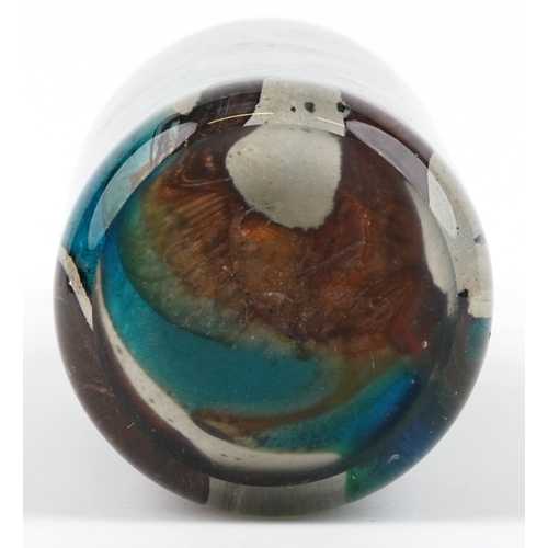 168 - A Mdina glass bottle vase, 33cm high.