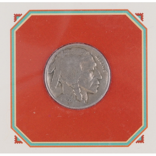 1253 - Two United States of America commemorative coin covers including Buffalo Nichols dates 1926-1937, ho... 