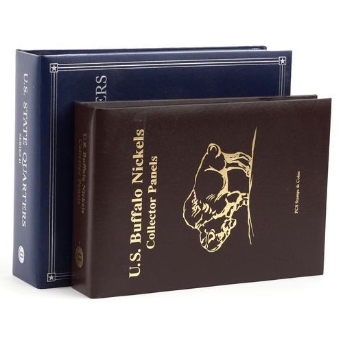 1253 - Two United States of America commemorative coin covers including Buffalo Nichols dates 1926-1937, ho... 