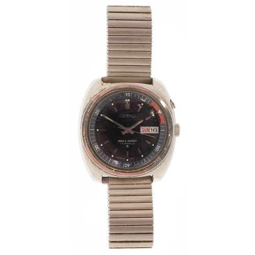 3316 - Seiko, a vintage gentlemen's Seiko Bell-matic 4006-6031 wristwatch, the case numbered 221805, the di... 