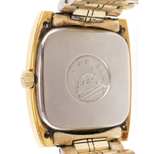 3185 - Omega, a vintage gentlemen's Omega Constellation automatic wristwatch having date aperture, the dial... 